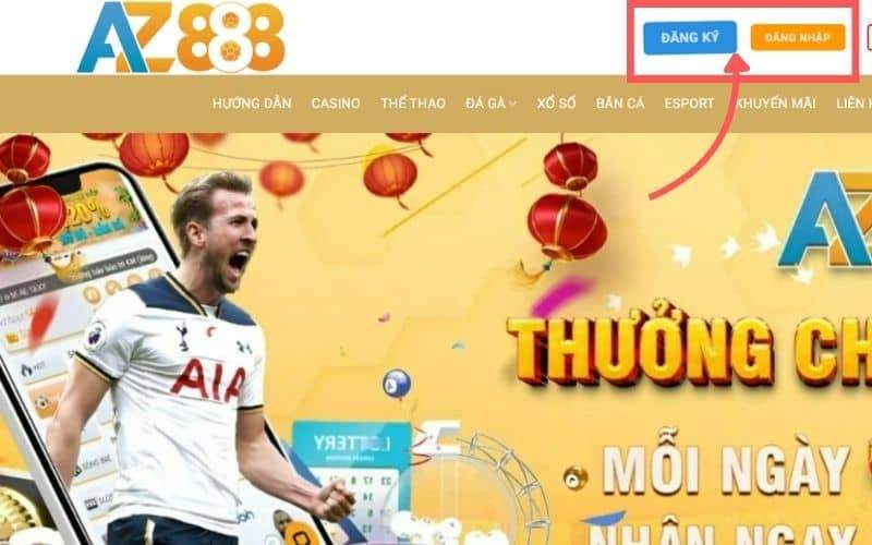 Truy cập vào website và đăng nhập tài khoản AZ888 Truy cập vào website và đăng nhập tài khoản AZ888